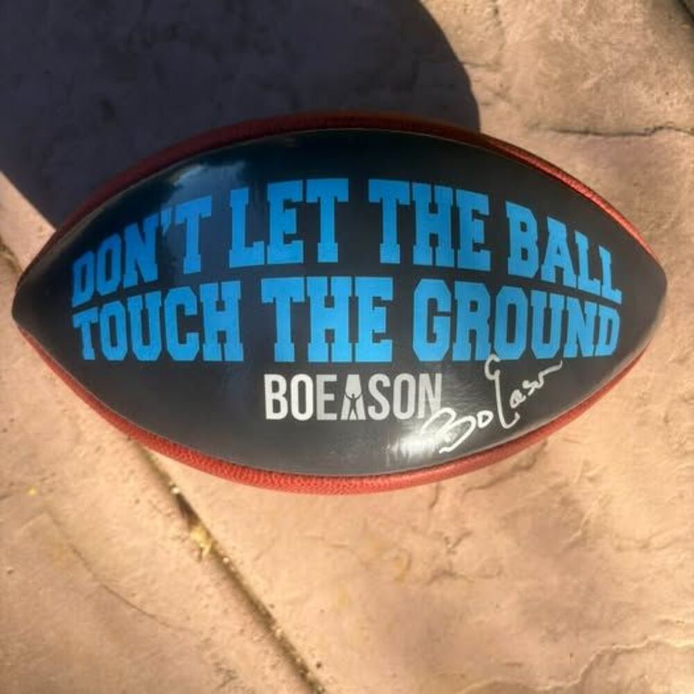 Wilson Bo Eason Autographed Football